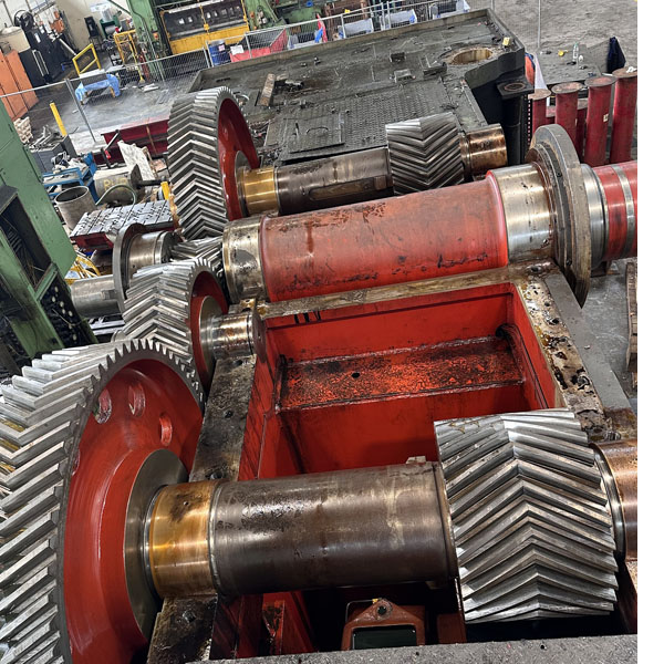 Red Machinery with gears DHS Repair LTD